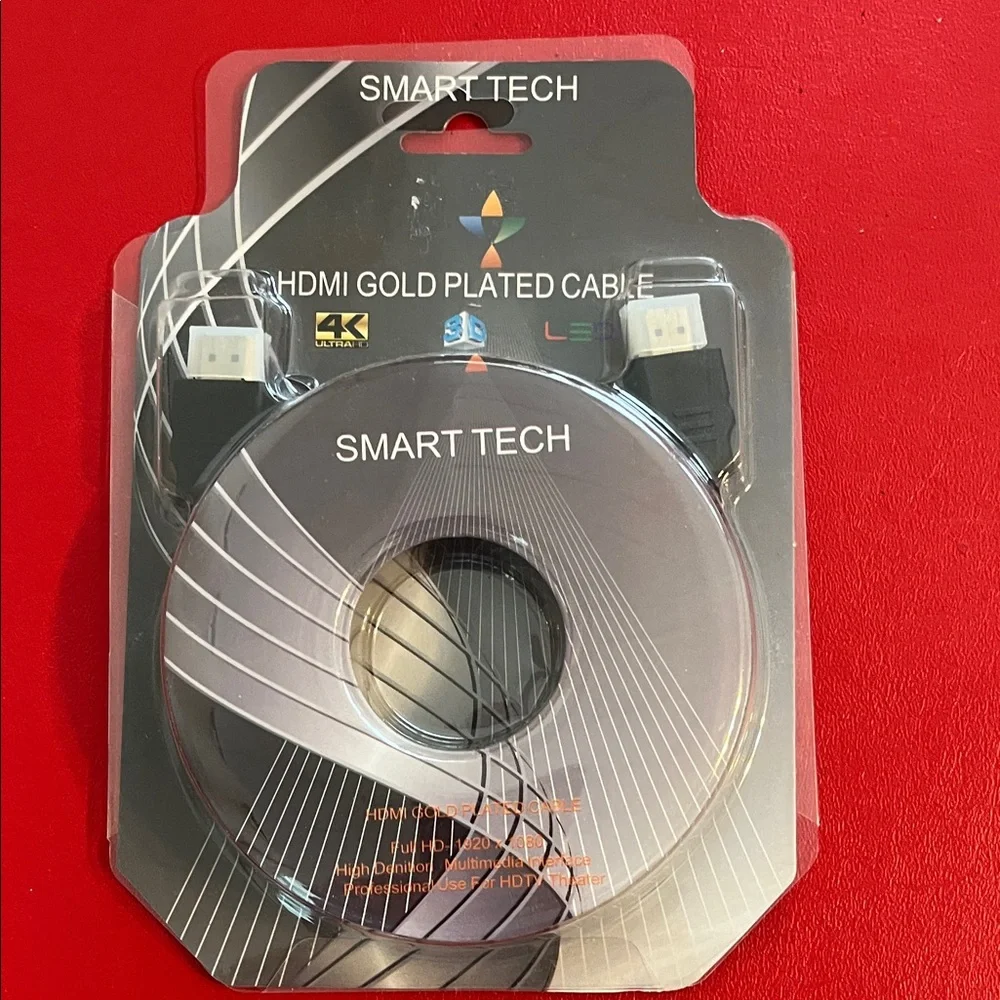 Smart Tech HDMI Gold Plated Cable
